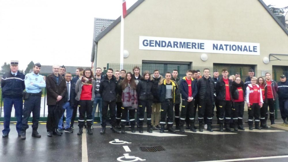 Les lycéens de Chauny en immersion chez les gendarmes