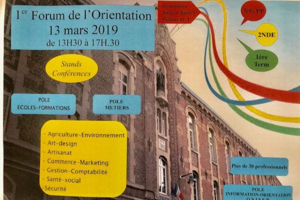 Forum Orientation 13 Mars 2019 Saint-Charles