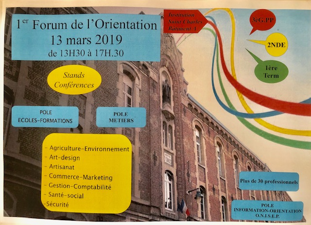 Forum Orientation 13 Mars 2019 Saint-Charles