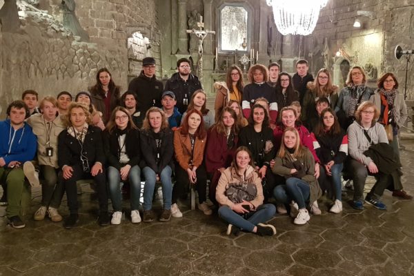 Groupe de Terminales en Pologne de Saint-Charles