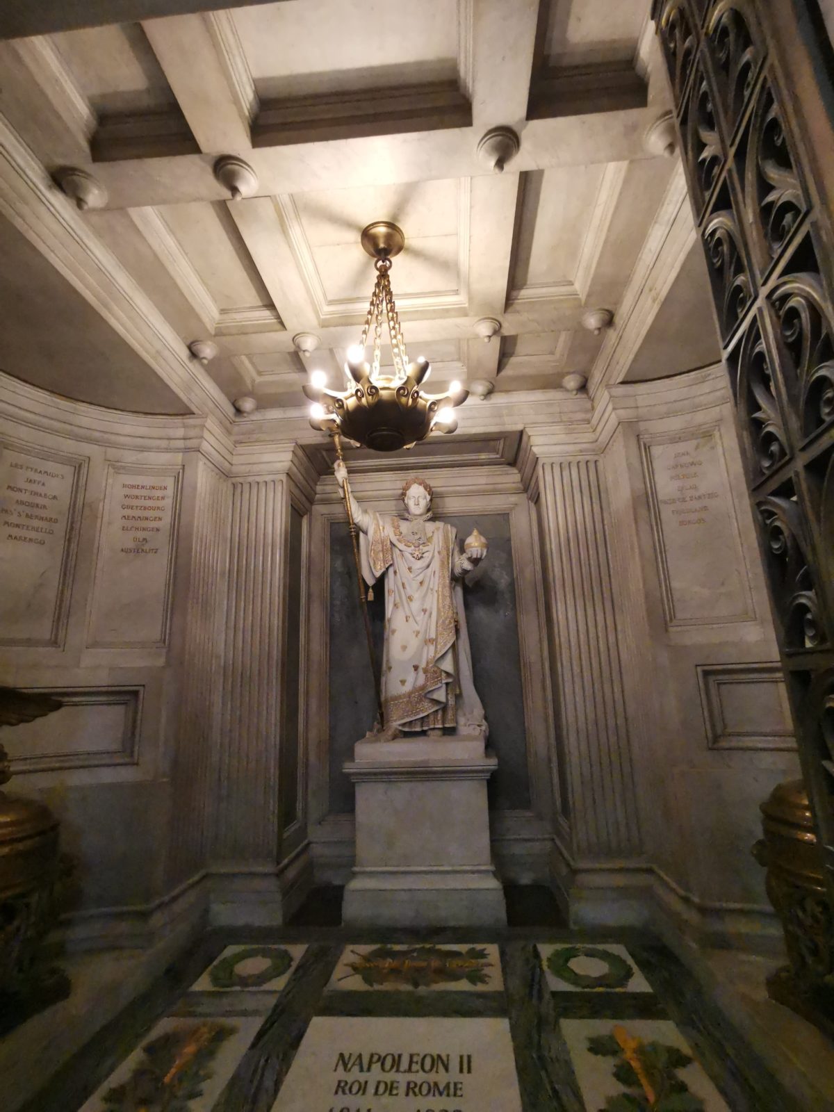 Statue de Napoléon 2 à l'Assemblée Nationale