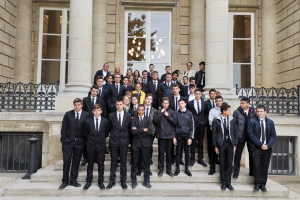 Les élèves de Saint-Charles à l'Assemblée Nationale