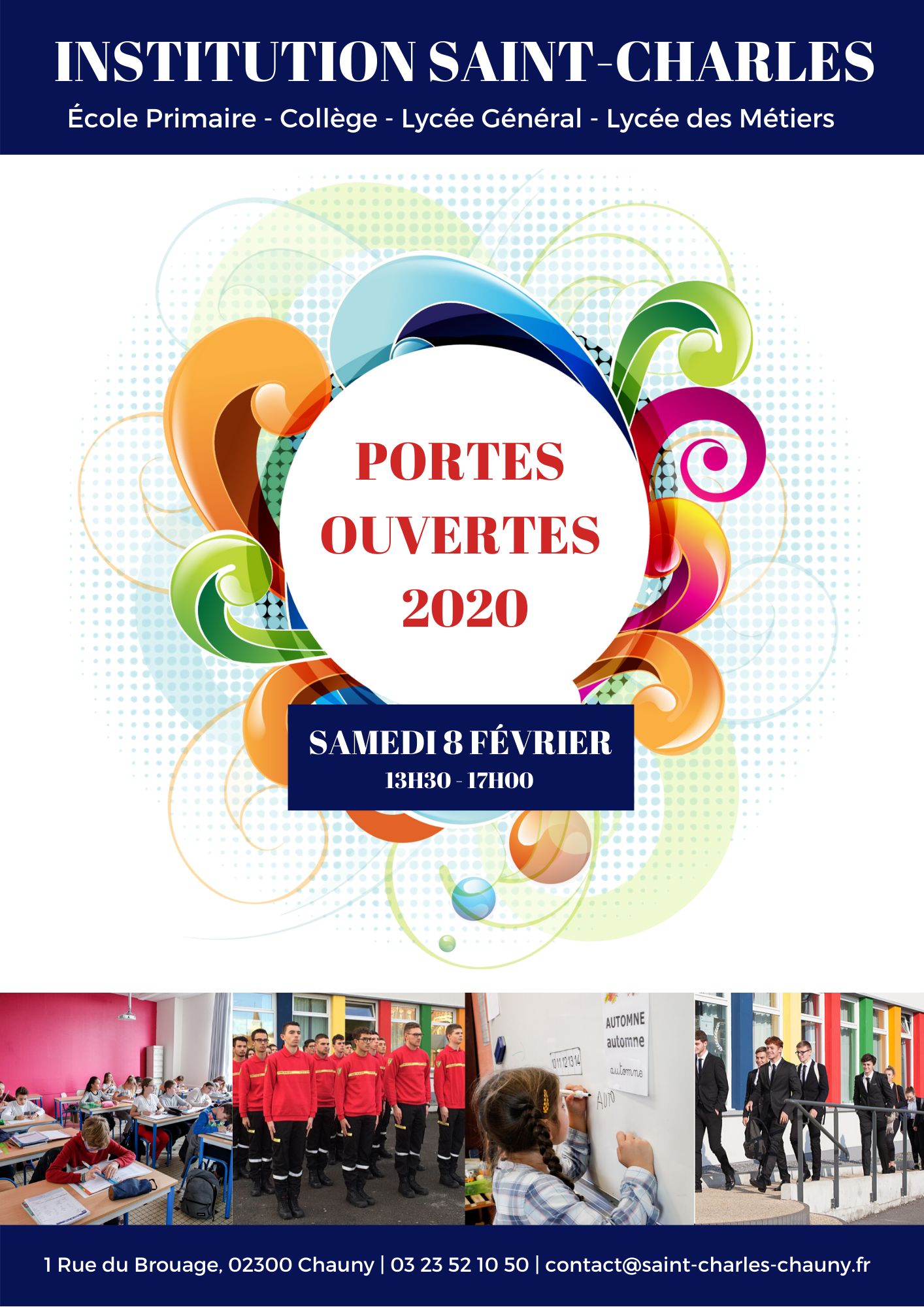 Portes ouvertes saint-charles chauny février 2020