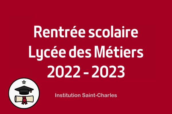 Rentrée 2022-2023 : Lycée des Métiers