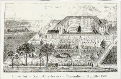 Institution Saint-Charles avant 1885
