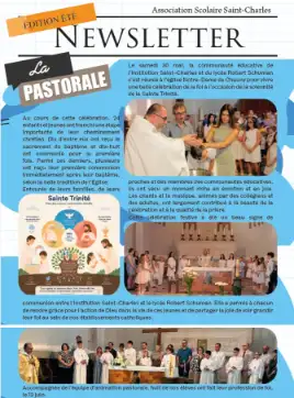 newsletter été 2026 newsletter été 2026